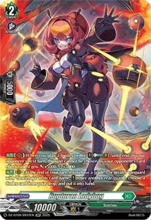 Rupturan Ladybug (SR) - DZ-BT09/SR37EN - Silver Rare