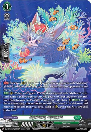 Mythiarq, Myaachi (SR) - DZ-BT09/SR38EN - Silver Rare