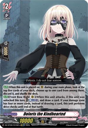 Doloris the Kindhearted (EXRRR) - DZ-BT09/EX19EN - Extra Triple Rare