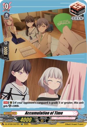 Accumulation of Time (EXC) - DZ-BT09/EX27EN - Extra Common