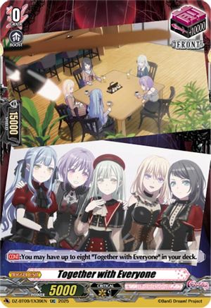 Together with Everyone (EXC) (DZ-BT09/EX39EN) - DZ-BT09/EX39EN - Extra Common
