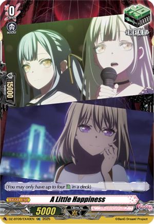 A Little Happiness (EXC) (DZ-BT09/EX40EN) - DZ-BT09/EX40EN - Extra Common