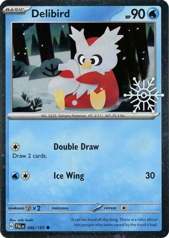 Delibird (Holiday Calendar 2025) - 046/193 - Holo Promo