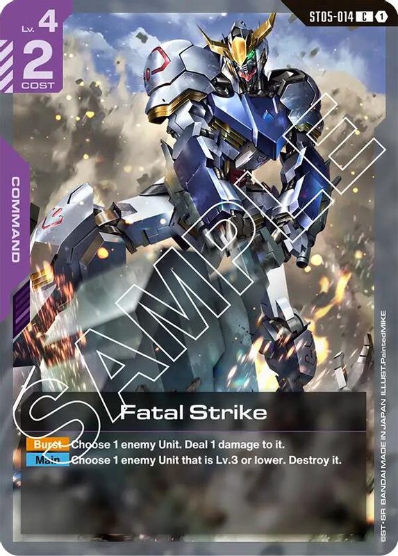 Fatal Strike (Block 1) - ST05-014 - Common
