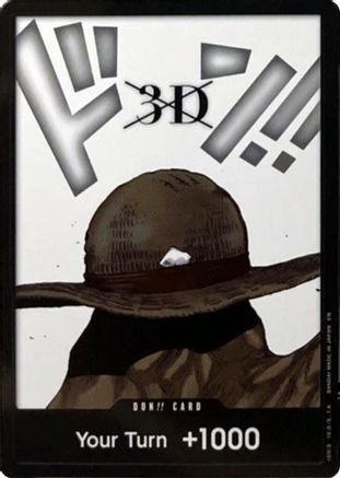 DON!! Card (3D) (Double Pack Set Vol. 8)- DON!!
