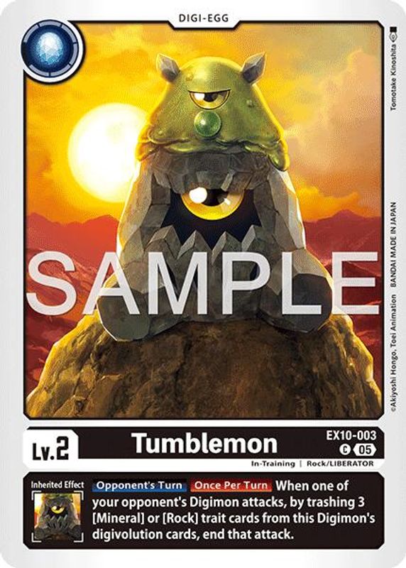 Tumblemon - EX10-003 - Common