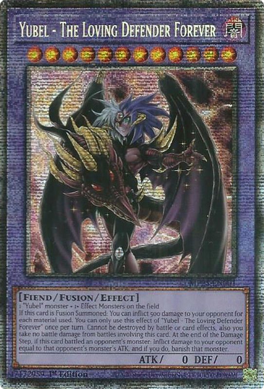 Yubel - The Loving Defender Forever - MP25-EN001 - Starlight Rare - 1st Edition