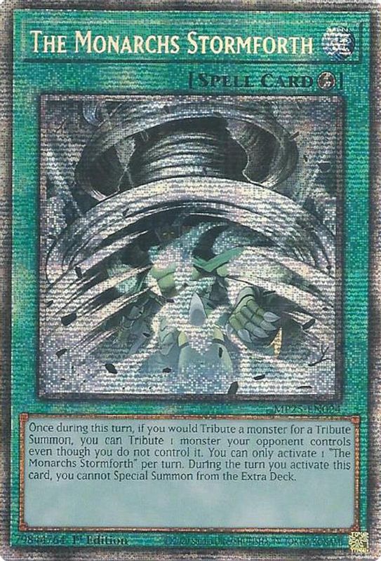 The Monarchs Stormforth - MP25-EN024 - Starlight Rare - 1st Edition