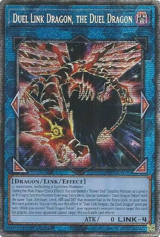 Duel Link Dragon, the Duel Dragon - MP25-EN039 - Starlight Rare - 1st Edition