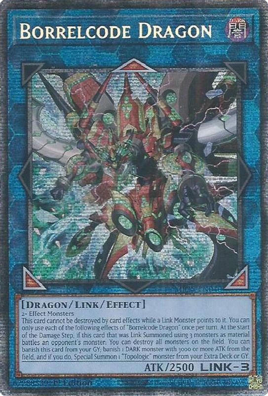 Borrelcode Dragon - MP25-EN040 - Starlight Rare - 1st Edition