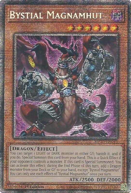 Bystial Magnamhut - MP25-EN043 - Starlight Rare - 1st Edition