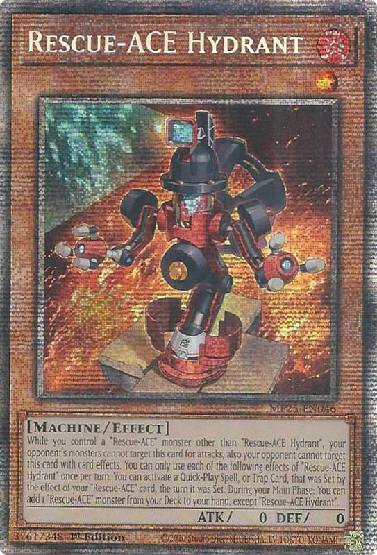 Rescue-ACE Hydrant - MP25-EN046 - Starlight Rare - 1st Edition