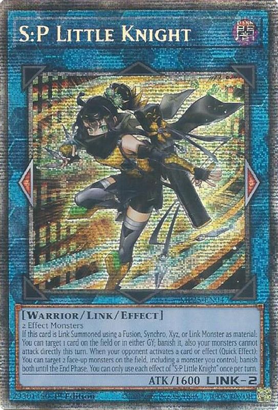 S:P Little Knight - MP25-EN047 - Starlight Rare - 1st Edition