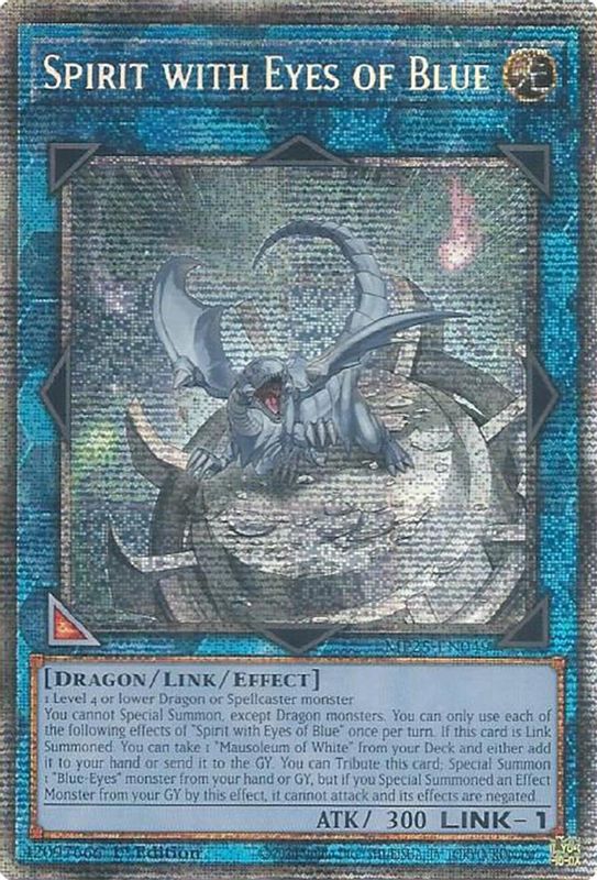 Spirit with Eyes of Blue - MP25-EN049 - Starlight Rare - 1st Edition