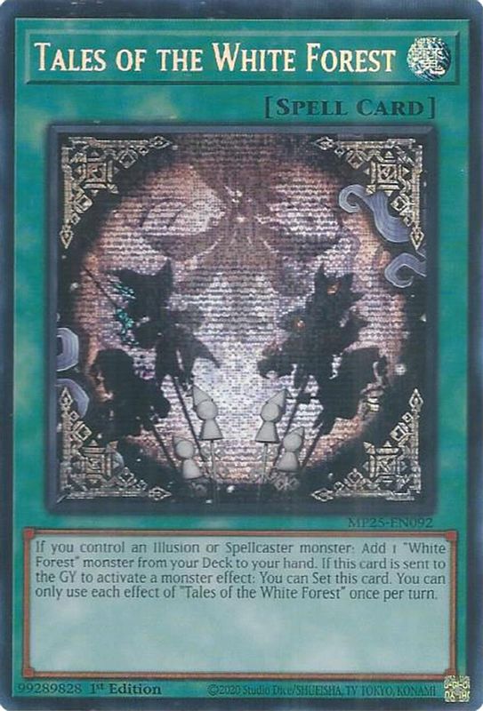 Tales of the White Forest - MP25-EN092 - Prismatic Secret Rare - 1st Edition