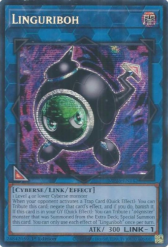 Linguriboh - MP25-EN142 - Prismatic Secret Rare - 1st Edition