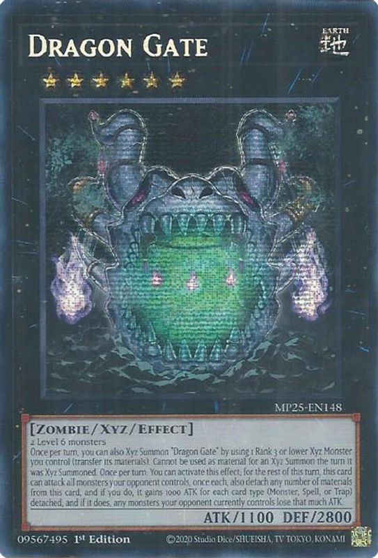 Dragon Gate - MP25-EN148 - Prismatic Secret Rare - 1st Edition