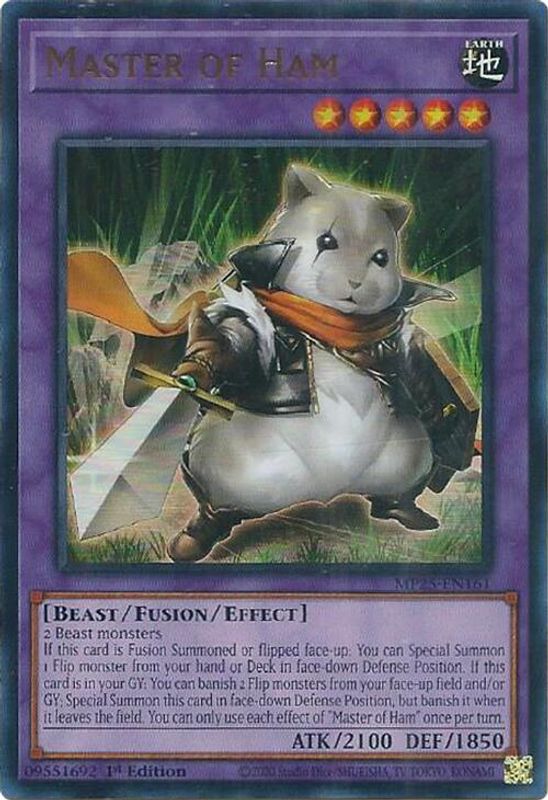 Master of Ham - MP25-EN161 - Ultra Rare - 1st Edition