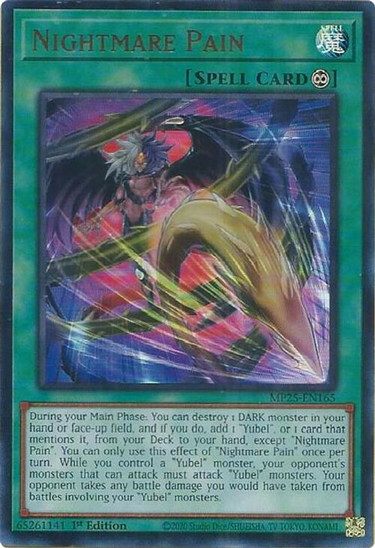 Nightmare Pain - MP25-EN165 - Ultra Rare - 1st Edition