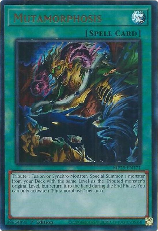 Mutamorphosis - MP25-EN171 - Ultra Rare - 1st Edition