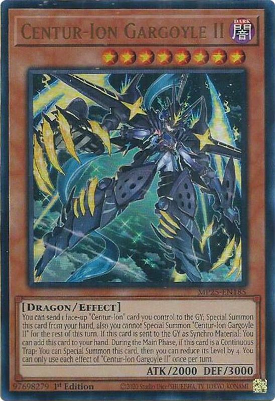 Centur-Ion Gargoyle II - MP25-EN185 - Ultra Rare - 1st Edition