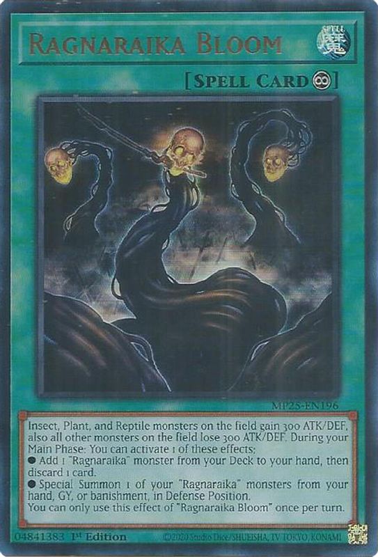Ragnaraika Bloom - MP25-EN196 - Ultra Rare - 1st Edition