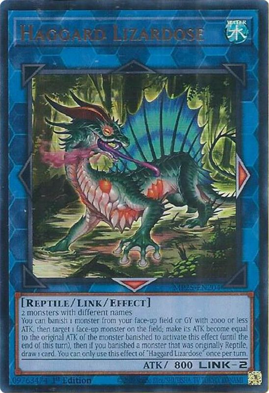 Haggard Lizardose - MP25-EN204 - Ultra Rare - 1st Edition