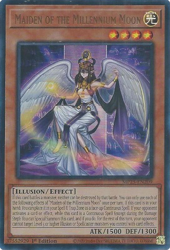 Maiden of the Millennium Moon - MP25-EN209 - Ultra Rare - 1st Edition