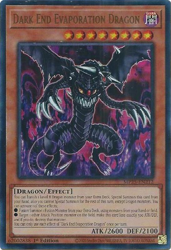 Dark End Evaporation Dragon - MP25-EN212 - Ultra Rare - 1st Edition
