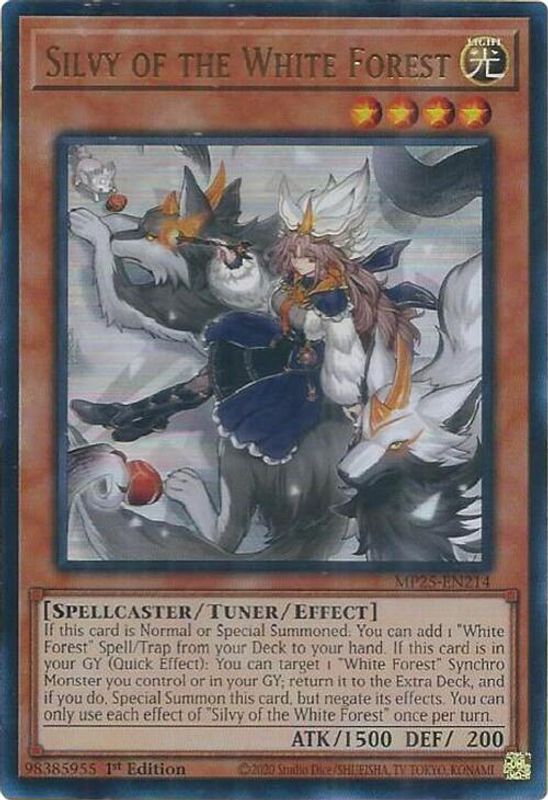 Silvy of the White Forest - MP25-EN214 - Ultra Rare - 1st Edition