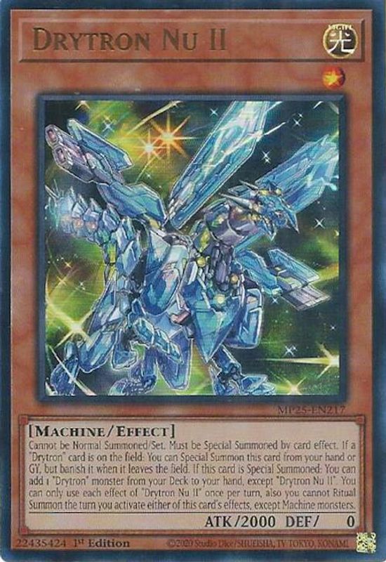 Drytron Nu II - MP25-EN217 - Ultra Rare - 1st Edition
