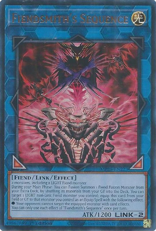 Fiendsmith's Sequence - MP25-EN223 - Ultra Rare - 1st Edition