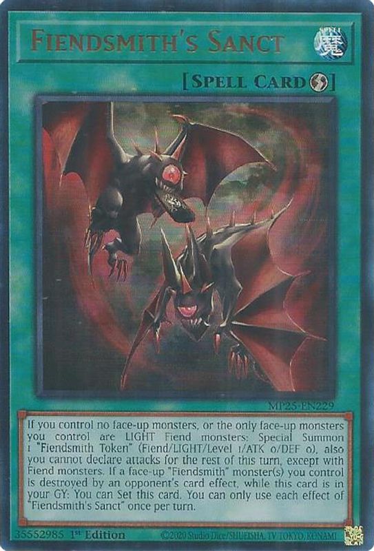 Fiendsmith's Sanct - MP25-EN229 - Ultra Rare - 1st Edition