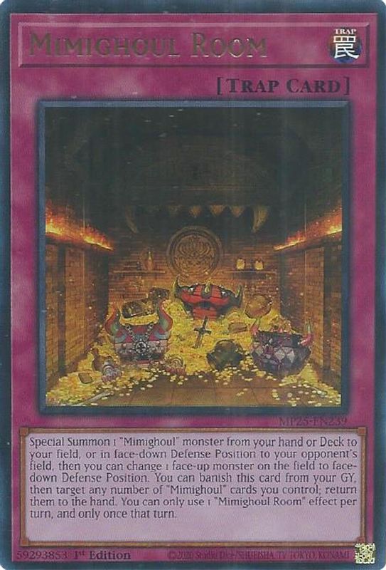 Mimighoul Room - MP25-EN239 - Ultra Rare - 1st Edition