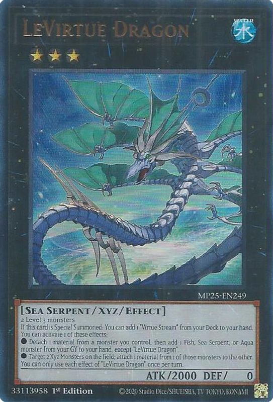 LeVirtue Dragon - MP25-EN249 - Ultra Rare - 1st Edition