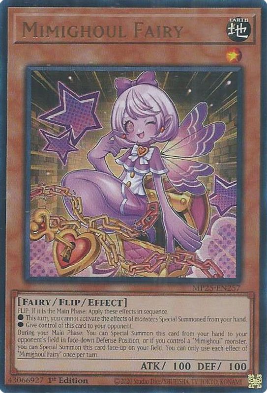 Mimighoul Fairy - MP25-EN257 - Ultra Rare - 1st Edition