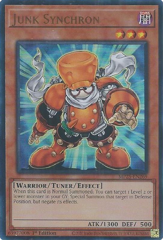 Junk Synchron - MP25-EN269 - Ultra Rare - 1st Edition