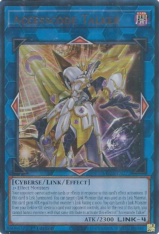 Accesscode Talker - MP25-EN272 - Ultra Rare - 1st Edition