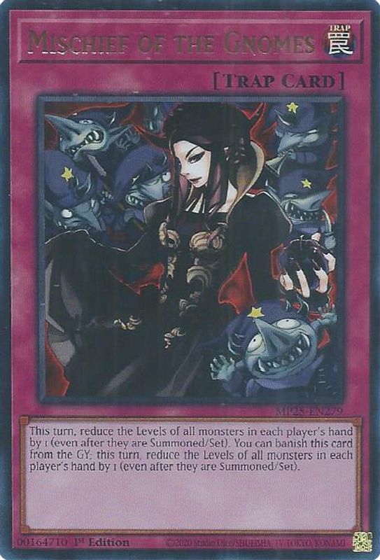 Mischief of the Gnomes - MP25-EN279 - Ultra Rare - 1st Edition