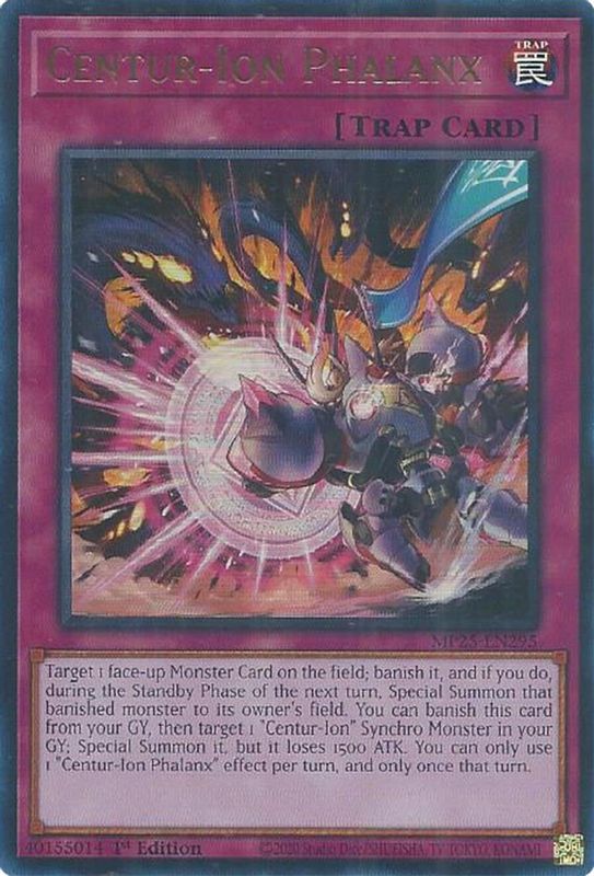 Centur-Ion Phalanx - MP25-EN295 - Ultra Rare - 1st Edition
