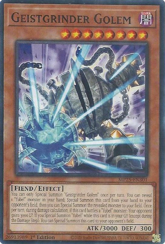 Geistgrinder Golem - MP25-EN301 - Common - 1st Edition