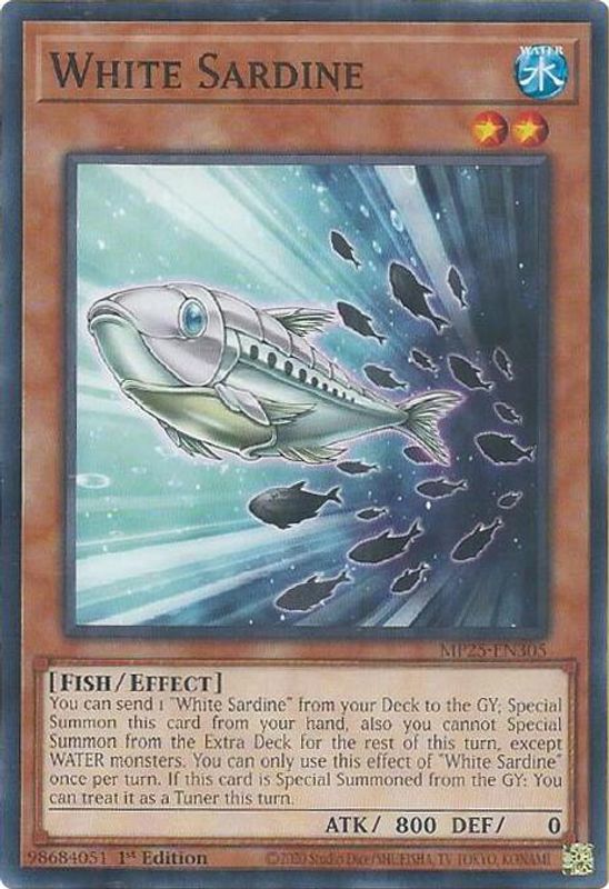 White Sardine - MP25-EN305 - Common - 1st Edition