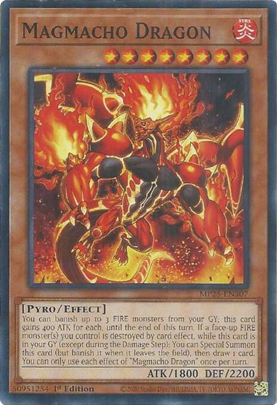 Magmacho Dragon - MP25-EN307 - Common - 1st Edition