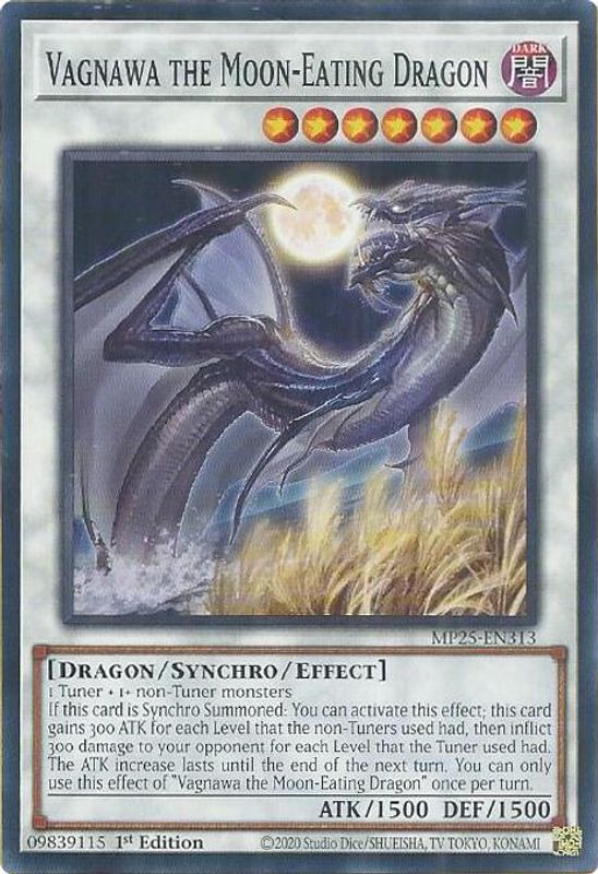 Vagnawa the Moon-Eating Dragon - MP25-EN313 - Common - 1st Edition