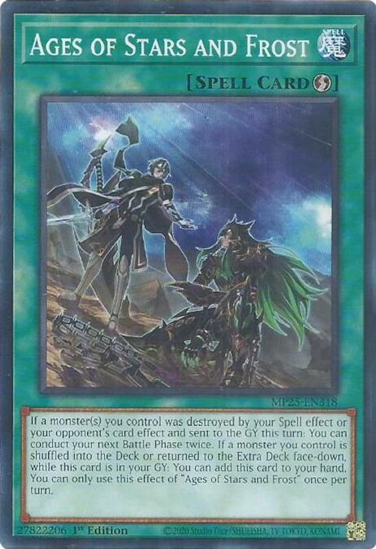 Ages of Stars and Frost - MP25-EN318 - Common - 1st Edition