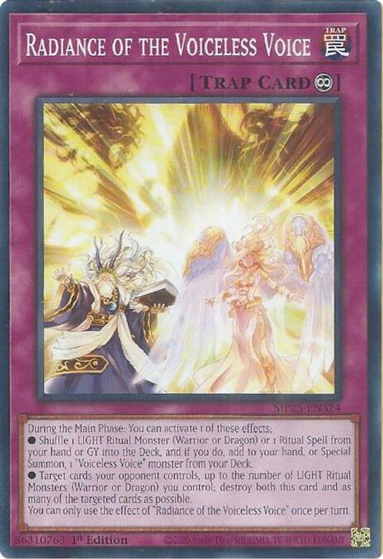 Radiance of the Voiceless Voice - MP25-EN324 - Common - 1st Edition