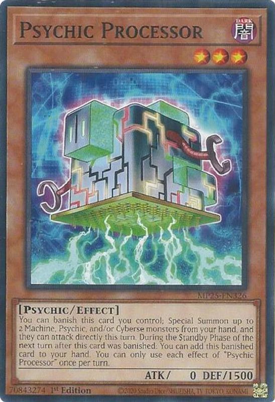 Psychic Processor - MP25-EN326 - Common - 1st Edition