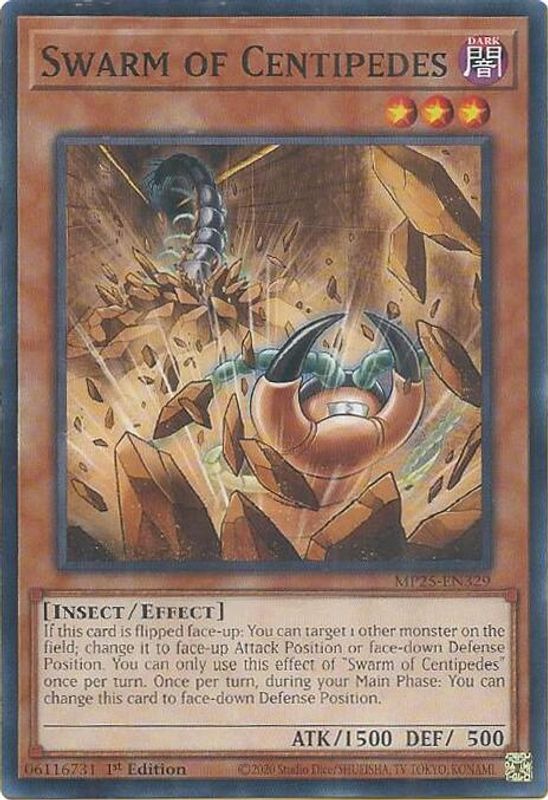 Swarm of Centipedes - MP25-EN329 - Common - 1st Edition