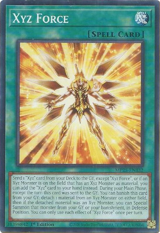 Xyz Force - MP25-EN332 - Common - 1st Edition