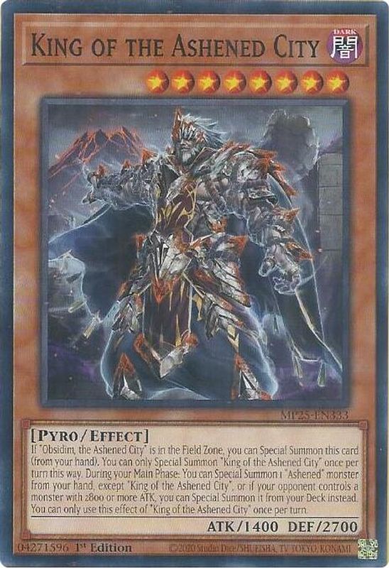King of the Ashened City - MP25-EN333 - Common - 1st Edition